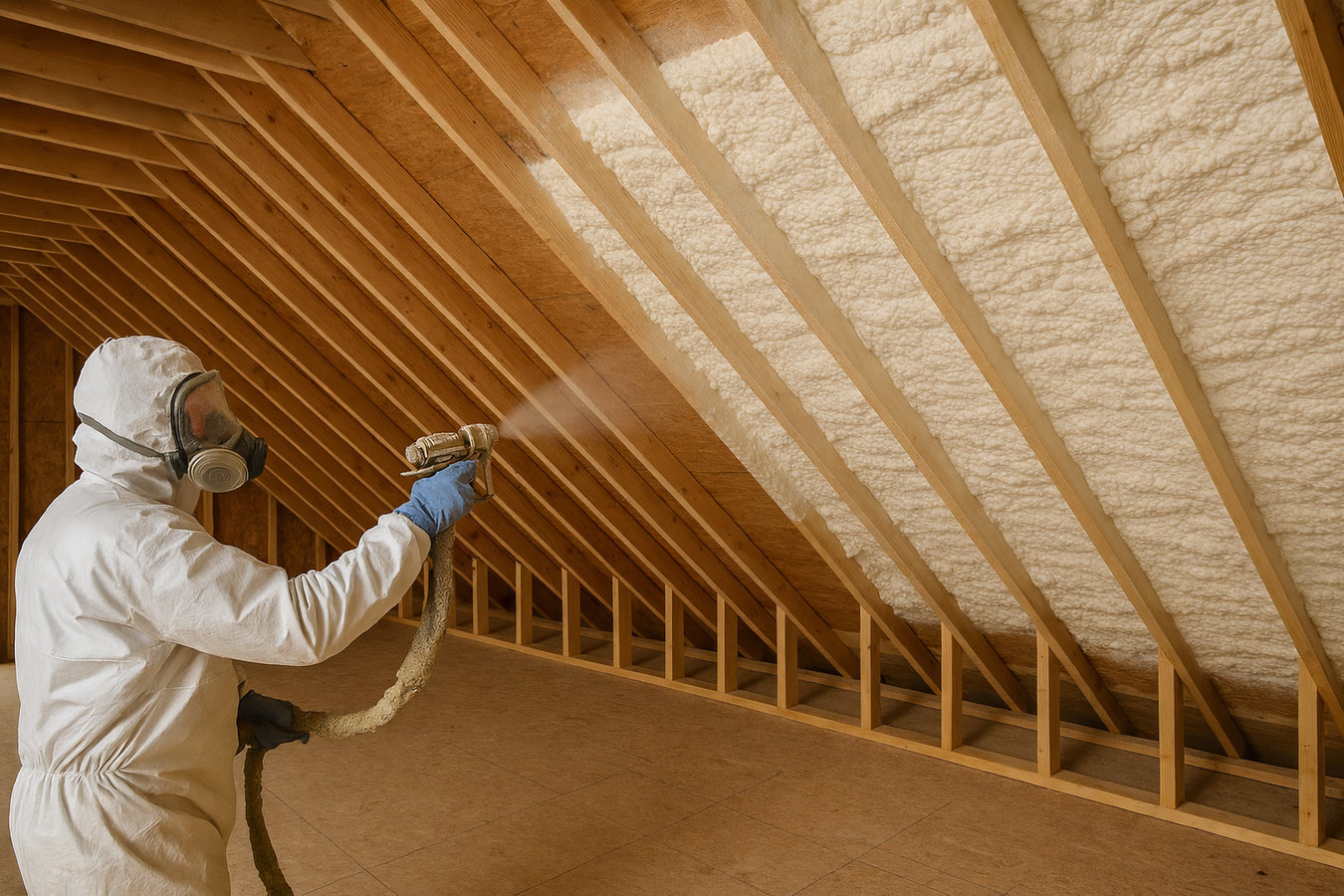 Attic air sealing in Jefferson City, MO